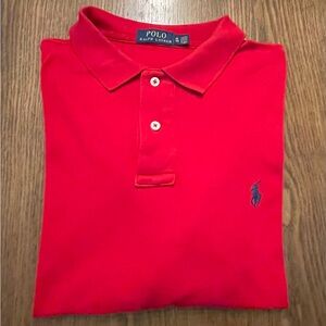 Ralph Lauren Vibrant Red Polo Shirt